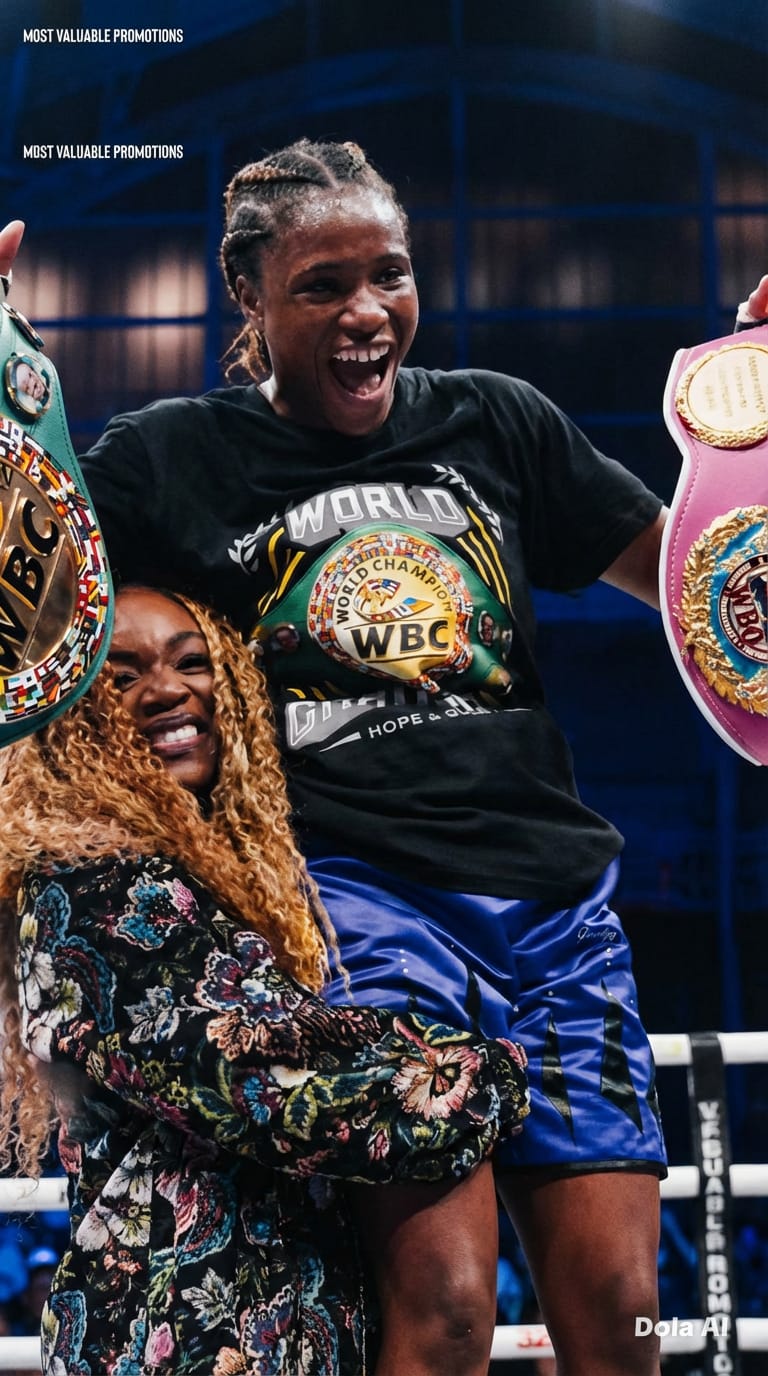 History in London:  Dubois, Chantelle Cameron Return Ellie Scotney Becomes Undisputed