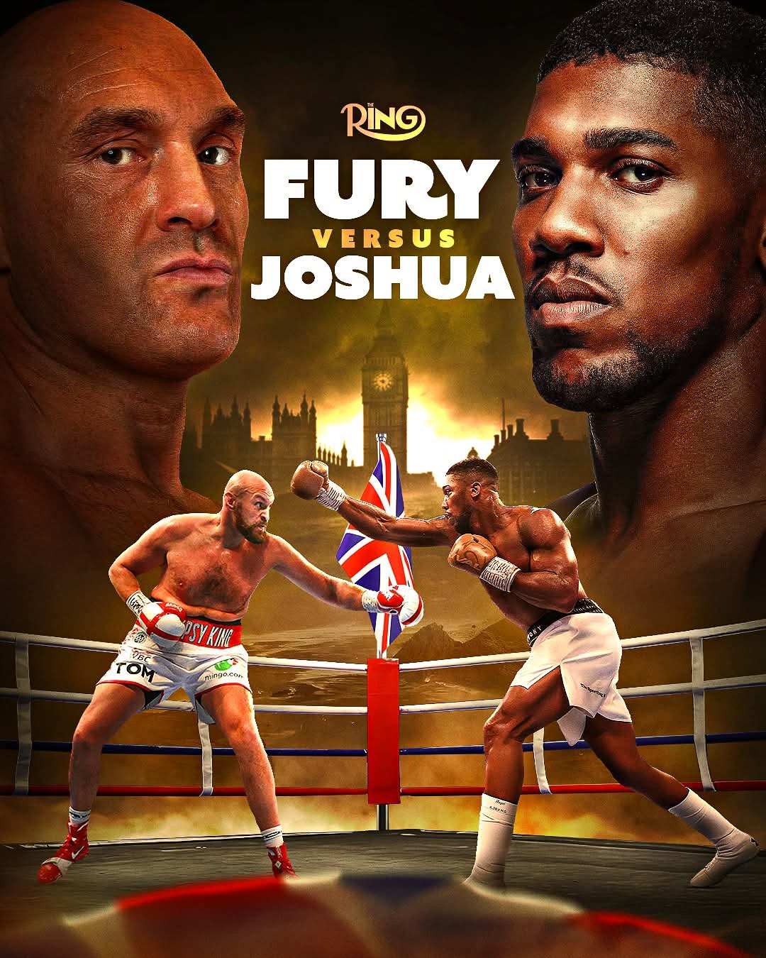 The biggest fight in British boxing history is official.