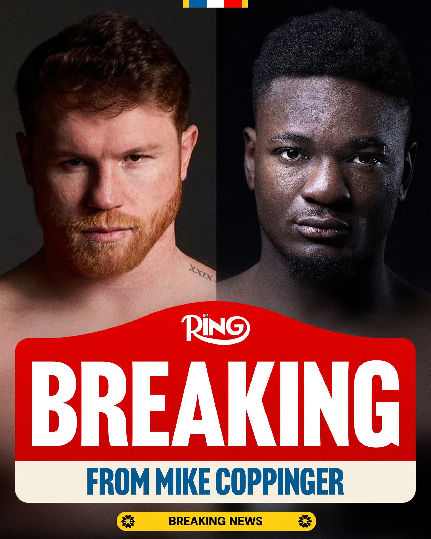 Canelo Alvarez vs. Christian Mbilli Confirmed for September in Riyadh