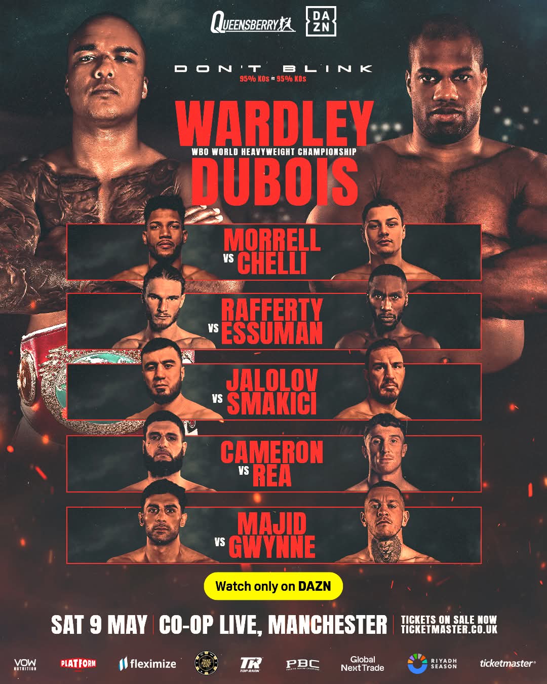 IT'S FIGHT WEEK: Wardley vs Dubois for the WBO Title in Manchester