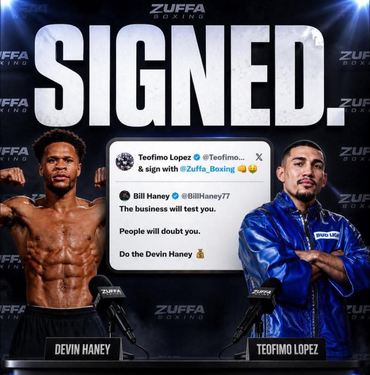 Did Teofimo just drop the huge Zuffa Boxing hint we’ve all been waiting for?