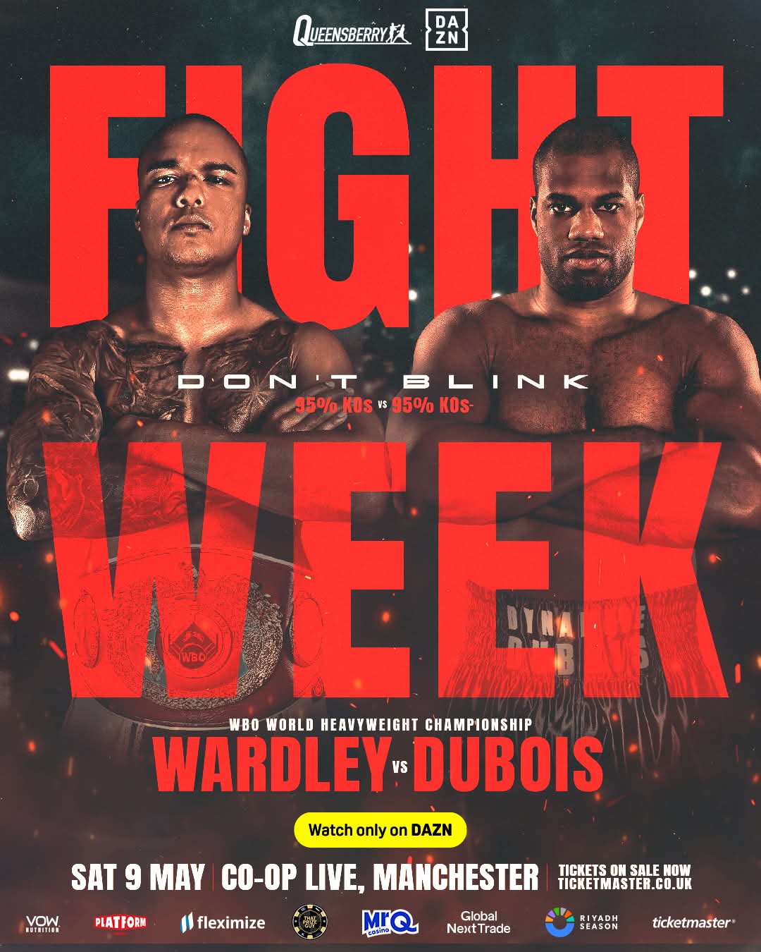 Heavyweight History Beckons: Wardley vs. Dubois Poised for a Violent Coronation