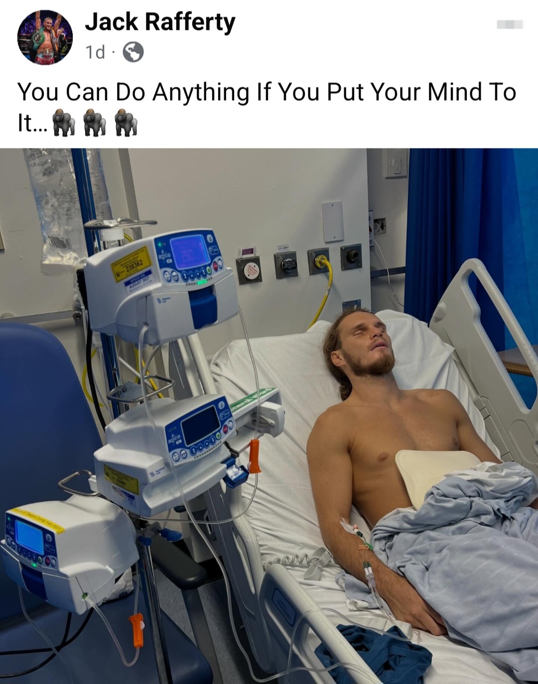 Doctors Gave Him 24 Hours to Live. On Saturday, He Delivered a Knockout