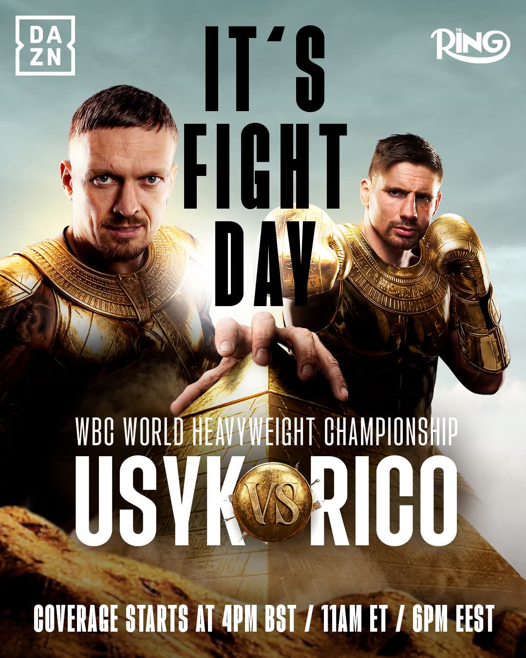 USYK VS. RICO & SHEERAZ’S  TITLE SHOT FIGHT NIGHT