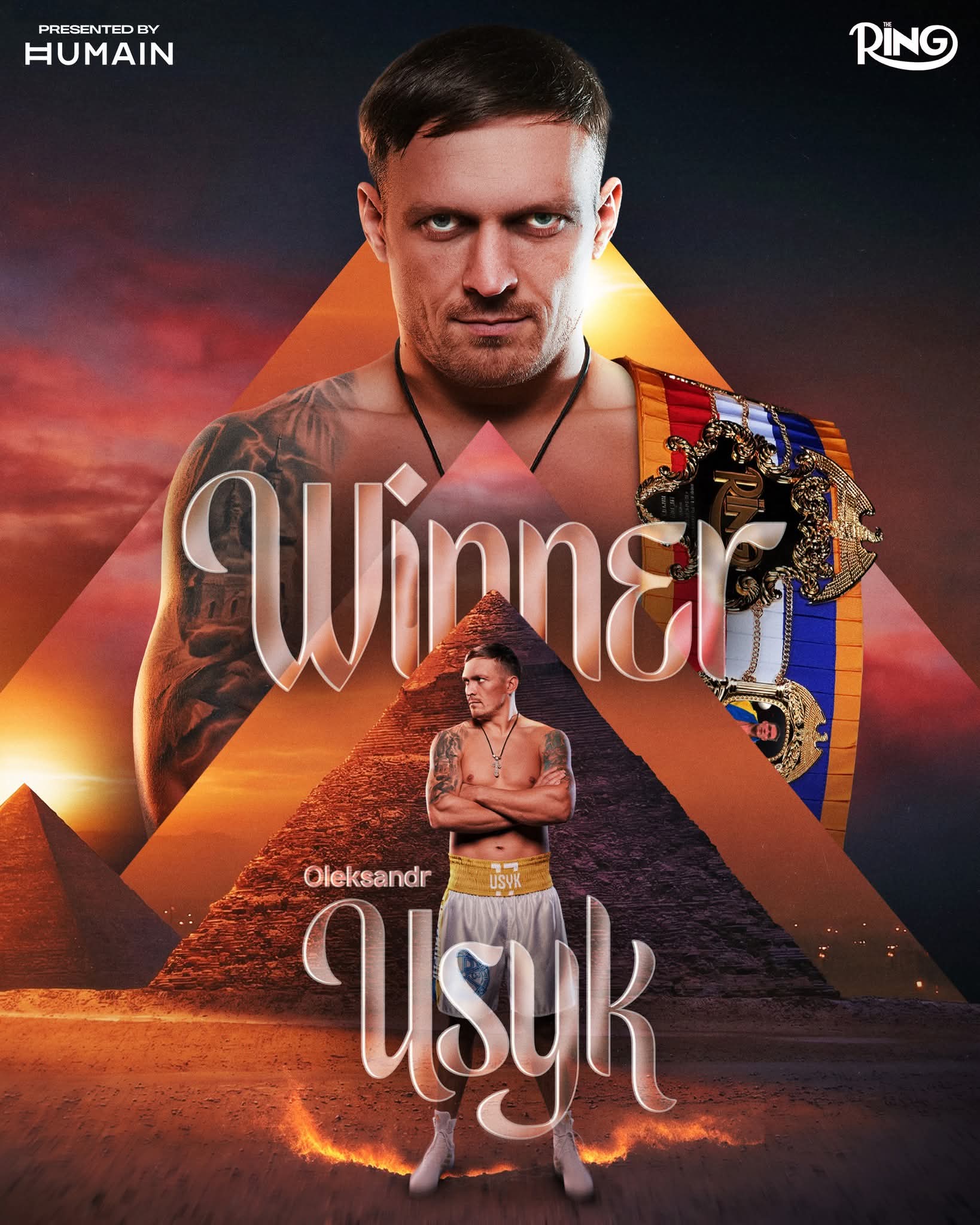 Hamzah Sheeraz Steals the Night as Usyk Retains in Giza Epic