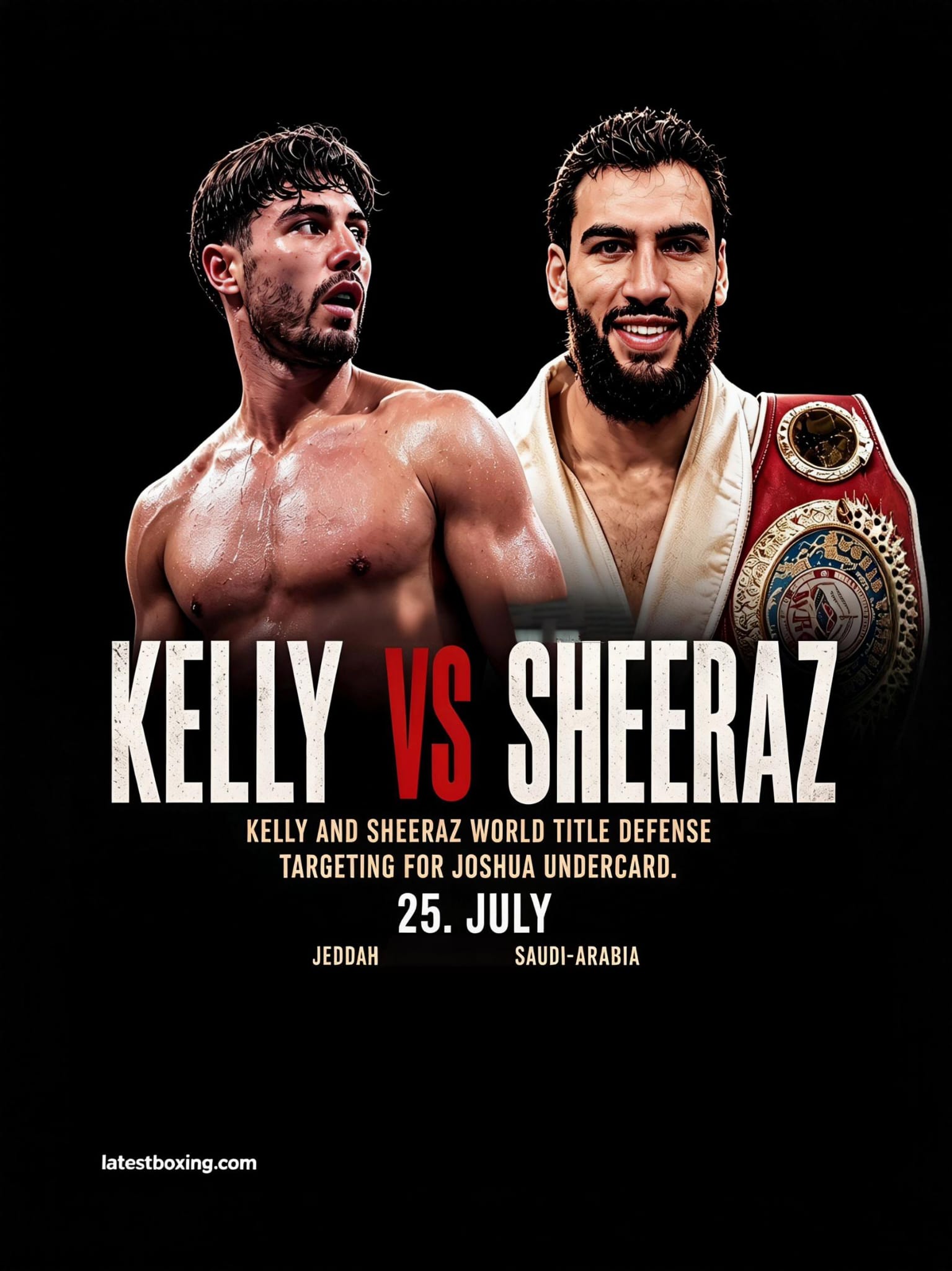 Kelly vs. Sheeraz in Talks for Joshua’s Jeddah Undercard