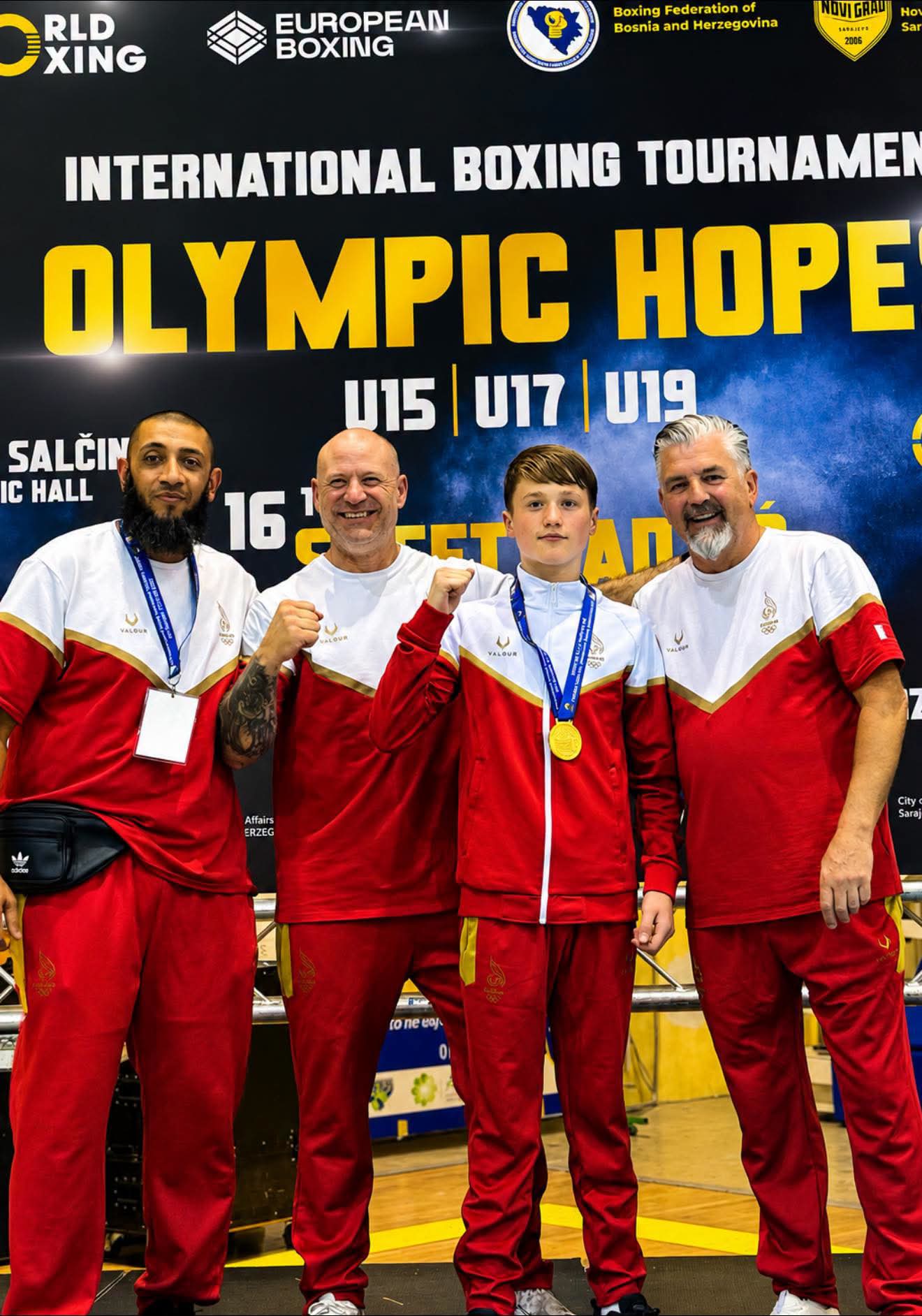 Jayden Price Secures Gold at Olympic Hopes Tournament in Bosnia