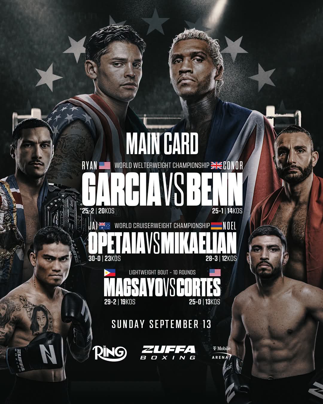 Ryan Garcia vs Conor Benn Preview: Undercard Lineup & Fight Week Updates